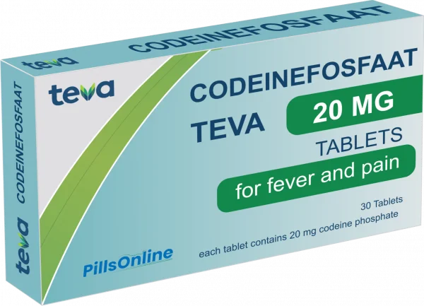 Buy Codeïne 20 mg 30 Tabletten Online