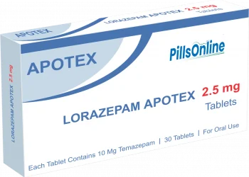 Buy Lorazepam 2.5 mg 30 Tabletten Online